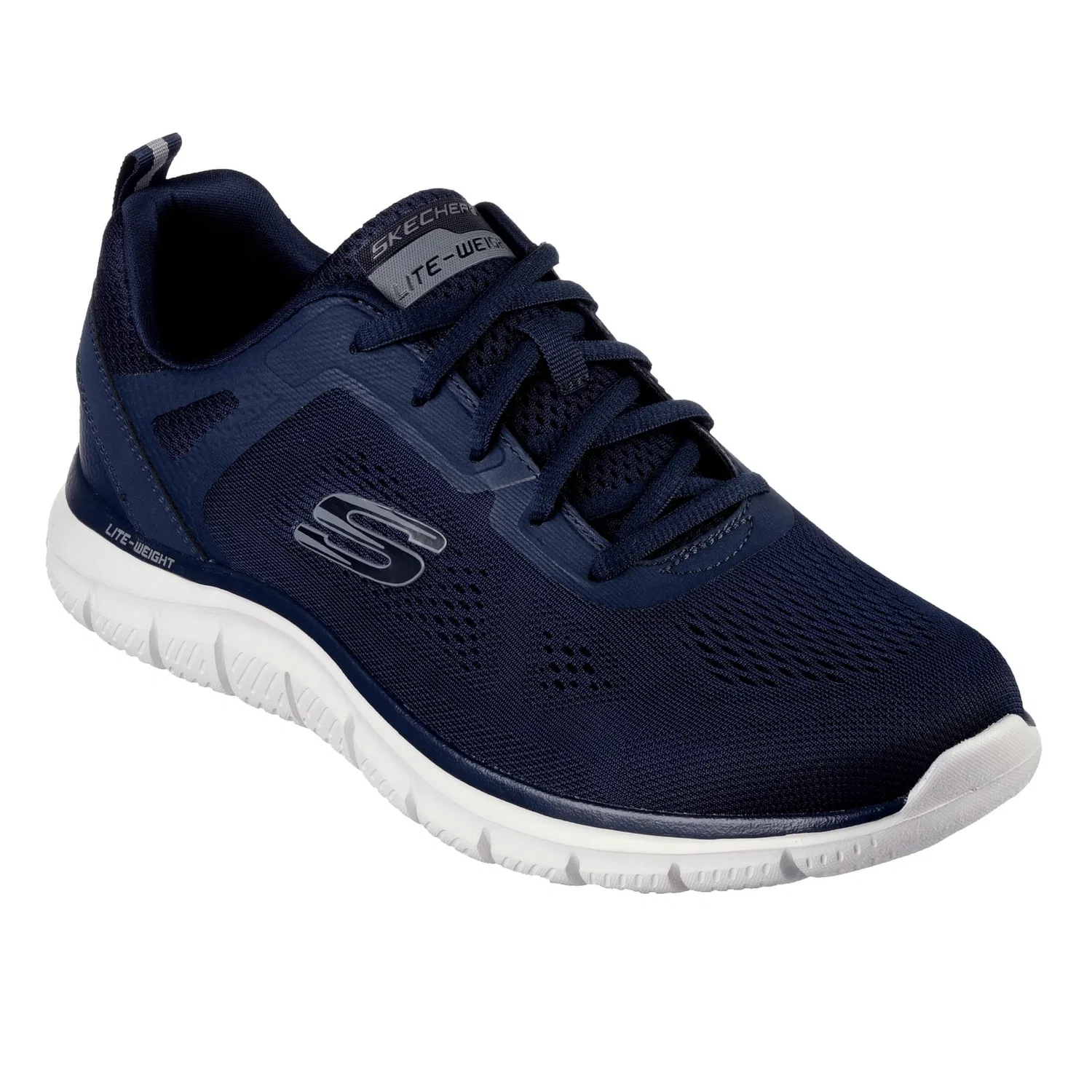 Кроссовки низкие Track Broader, Skechers, темно-синий