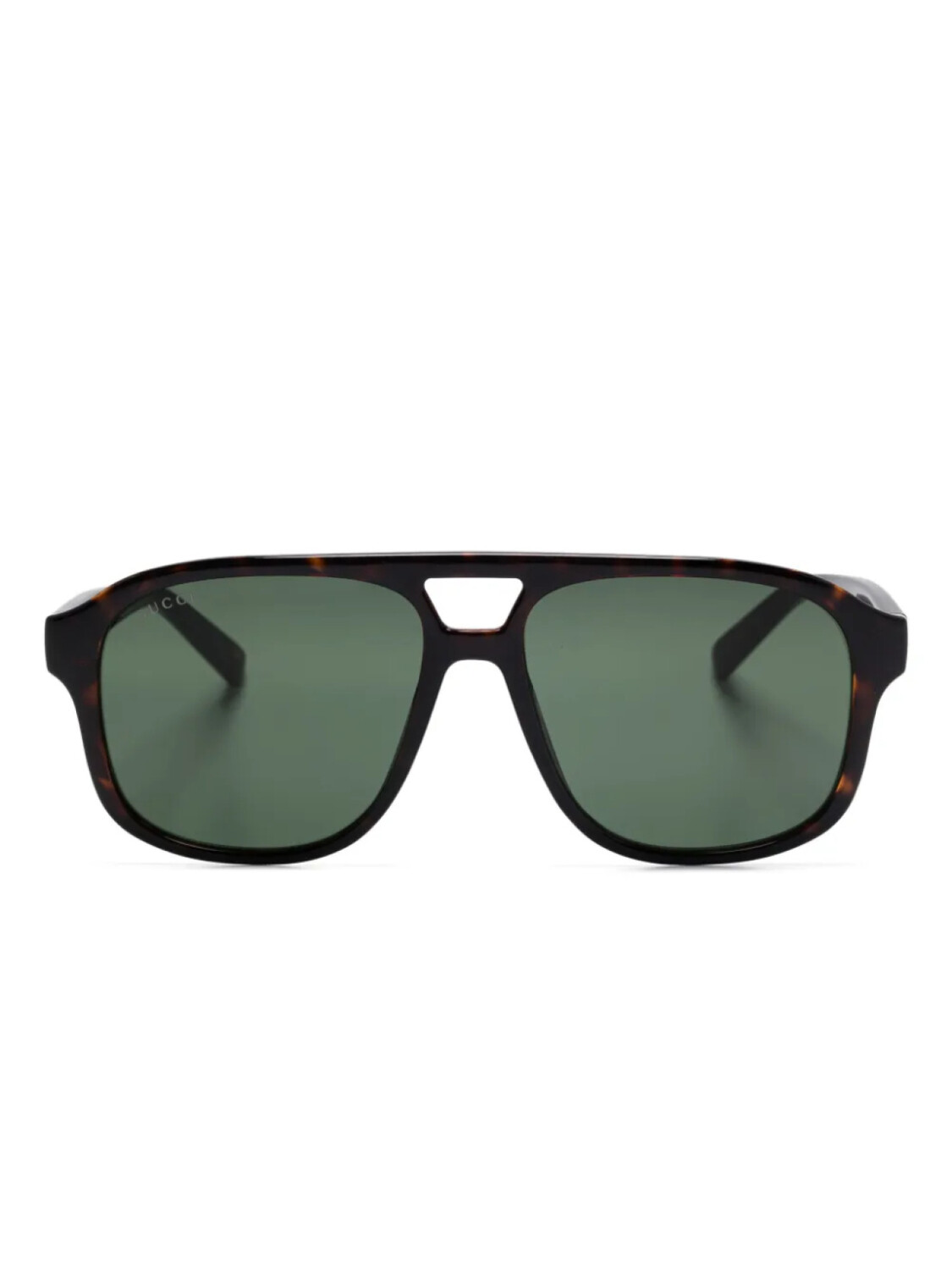 

Солнцезащитные очки-пилоты Gucci Eyewear, коричневый