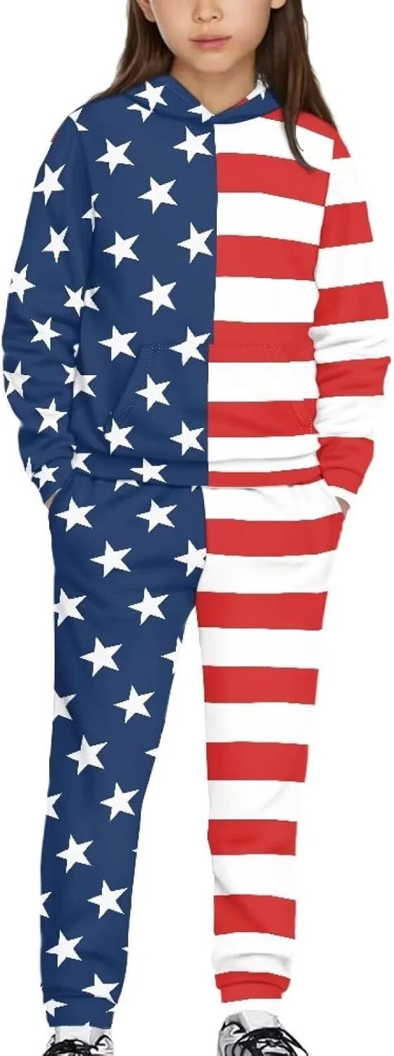 Детский спортивный костюм Renewold, 2 предмета, American Flag Novelty — фото 3