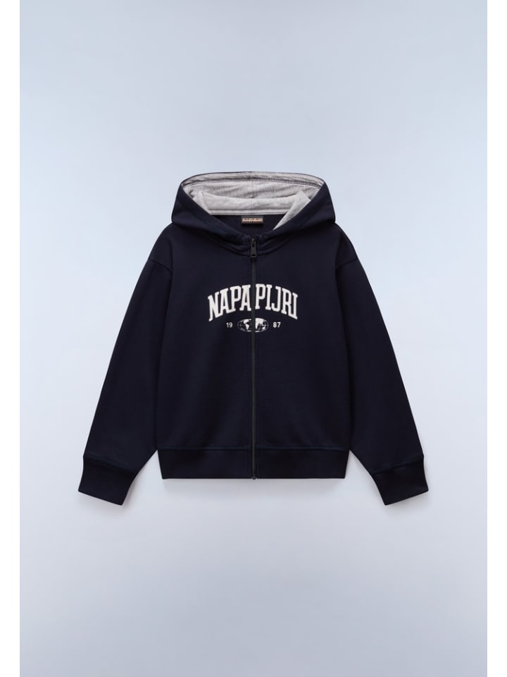 

Детская толстовка "К Б-Инот Фж" синего цвета Napapijri