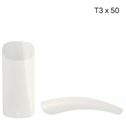 

Xan Pro Natural Square Tips With Long Band T3 - 50 Pieces Xanitalia Pro