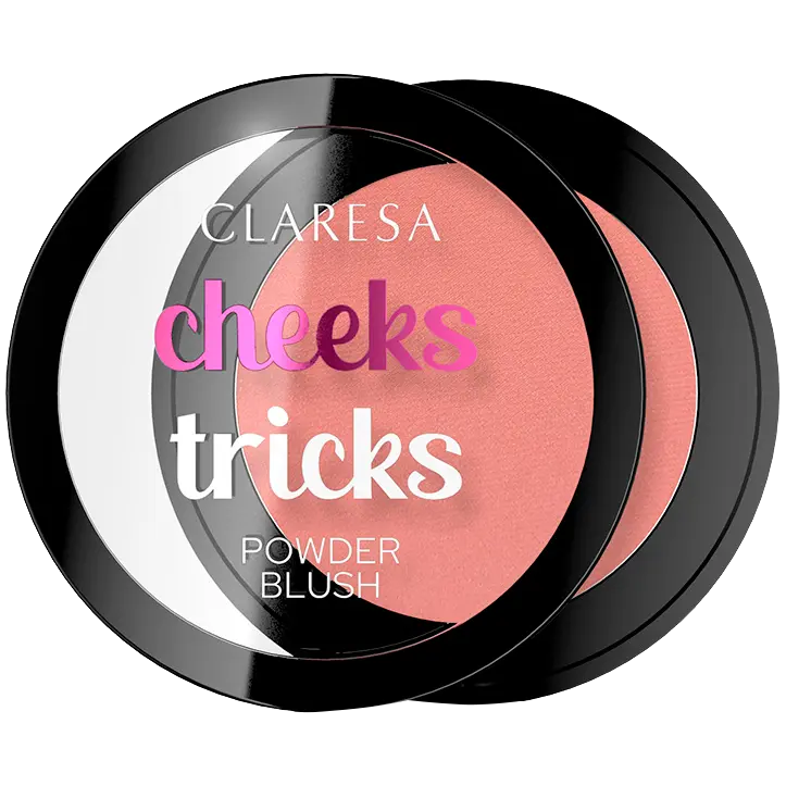 

Румяна шарм Claresa Cheeks Tricks, 4 гр