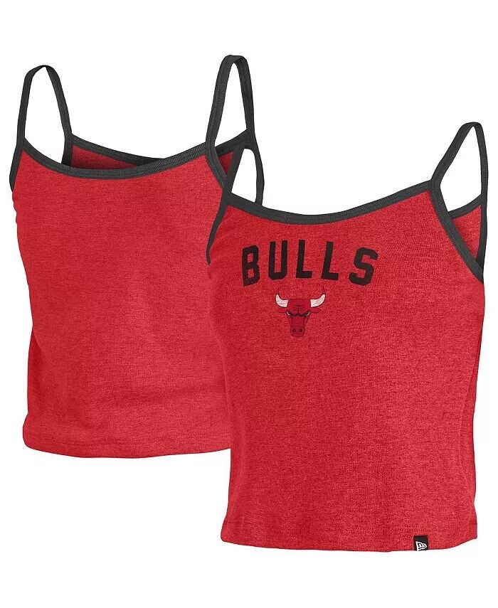 

Женская майка Red Chicago Bulls на тонких бретелях New Era