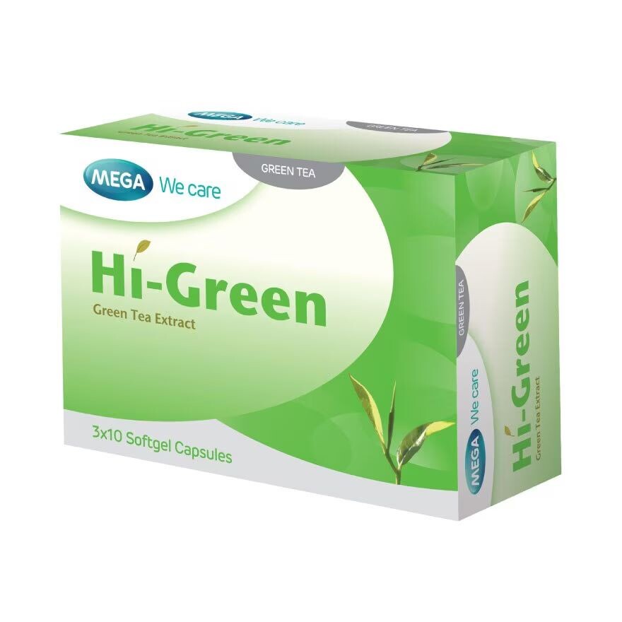 

Mega мы заботимся о Hi Green, 30 капсул, Green