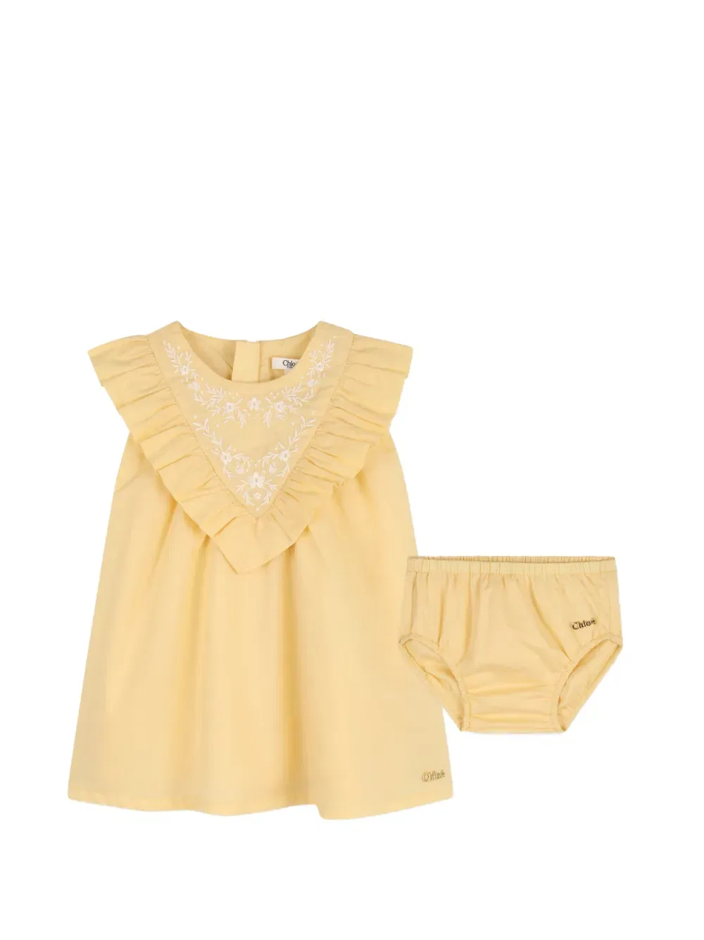 Эластичные брюки Chloe Kids, желтый
