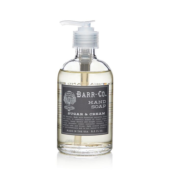 

Барр-Ко. Жидкое мыло для рук с сахаром и сливками Barr-Co., белый