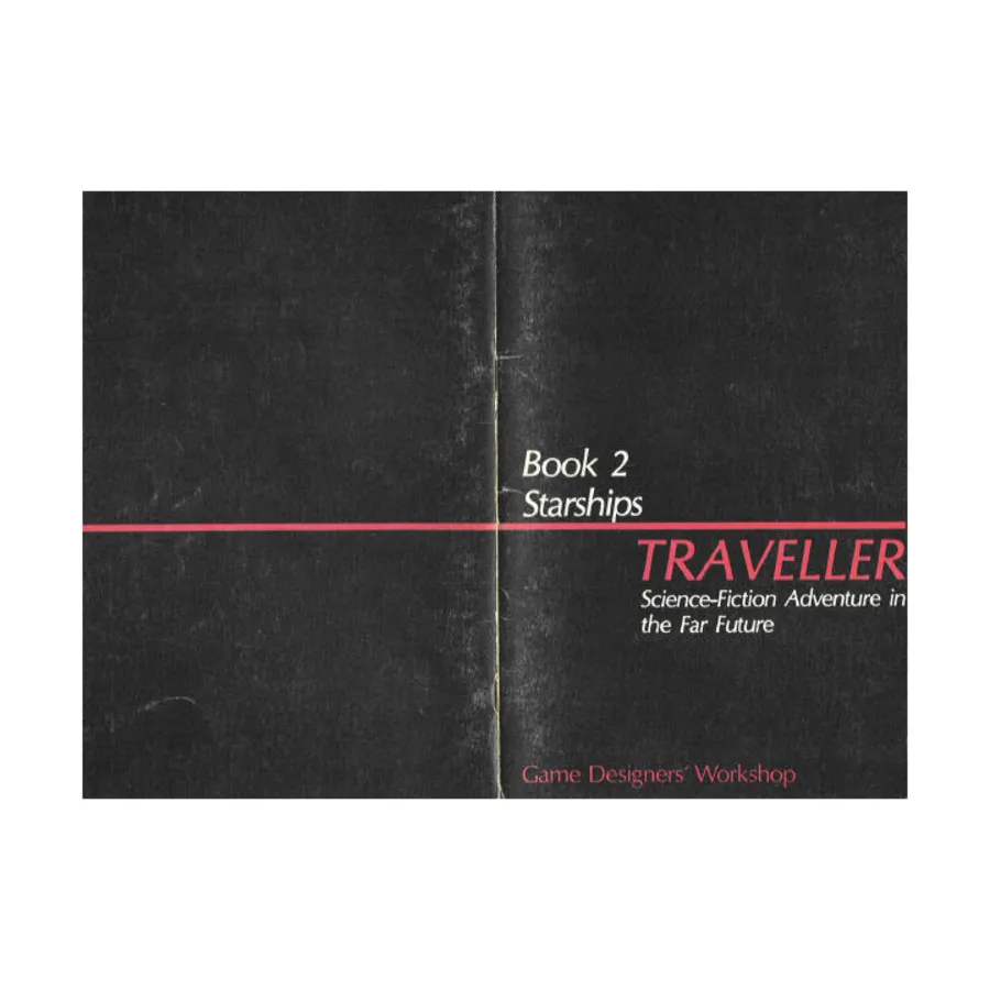 

Book #2 - Starships (2nd Edition), Traveller - Core & Assorted (GDW), мягкая обложка