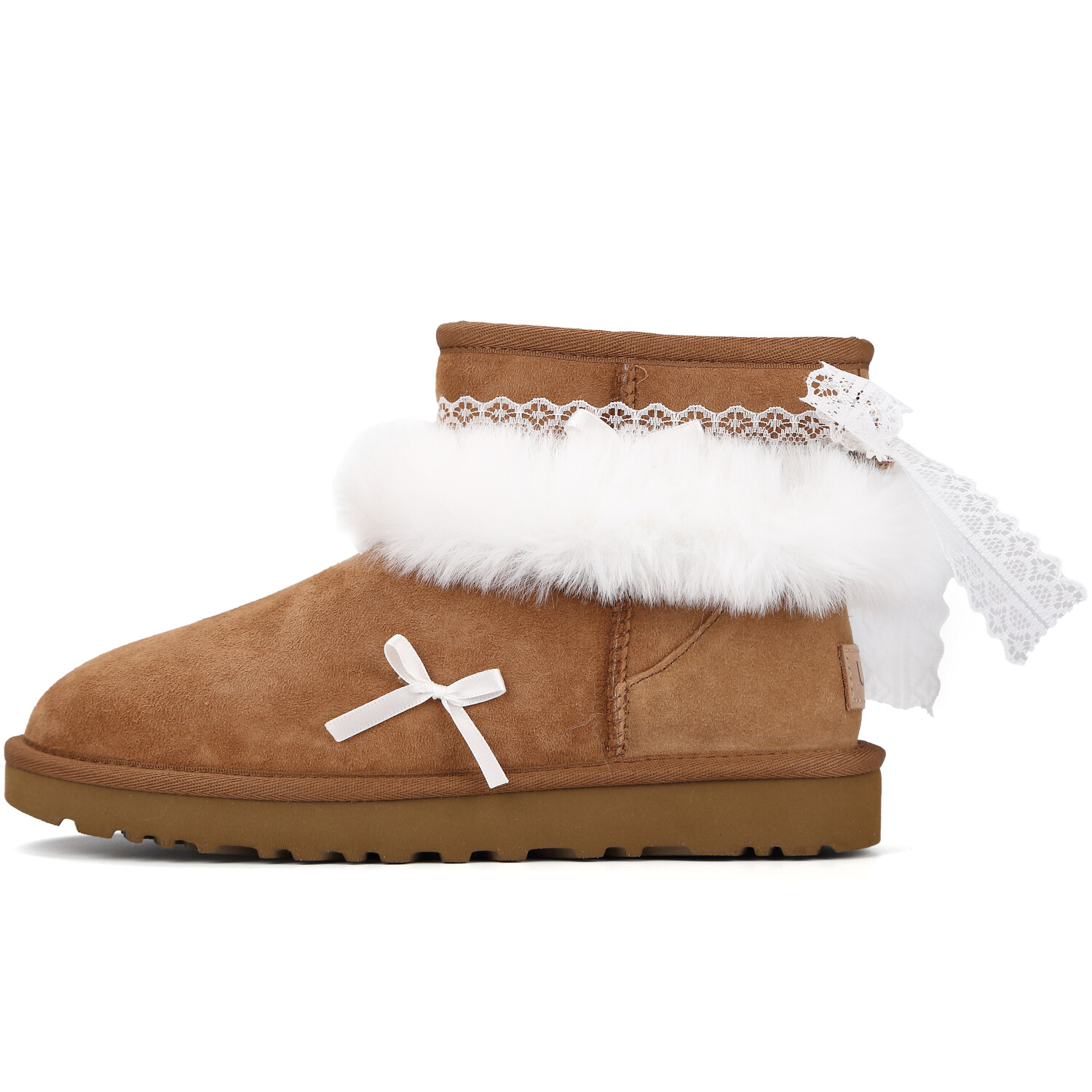

CLASSIC MINI Зимние ботинки женские Ugg, цвет Tan