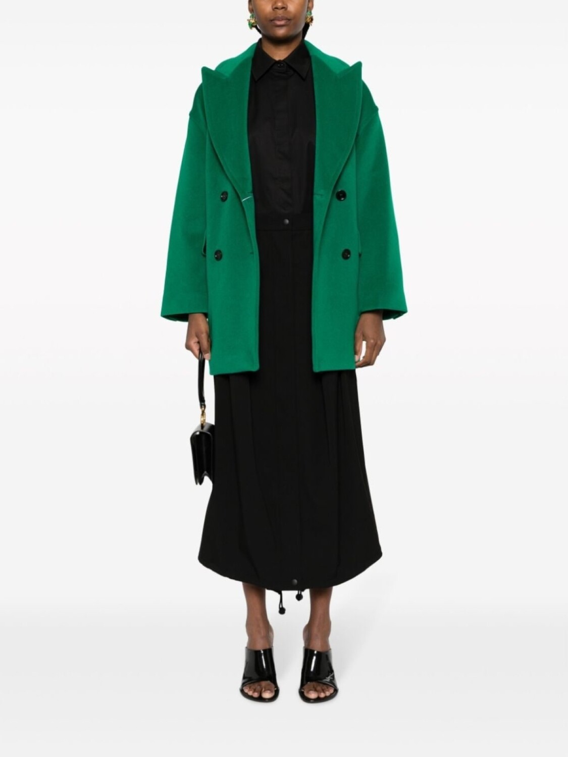 

Max Mara рубашка с длинными рукавами, черный