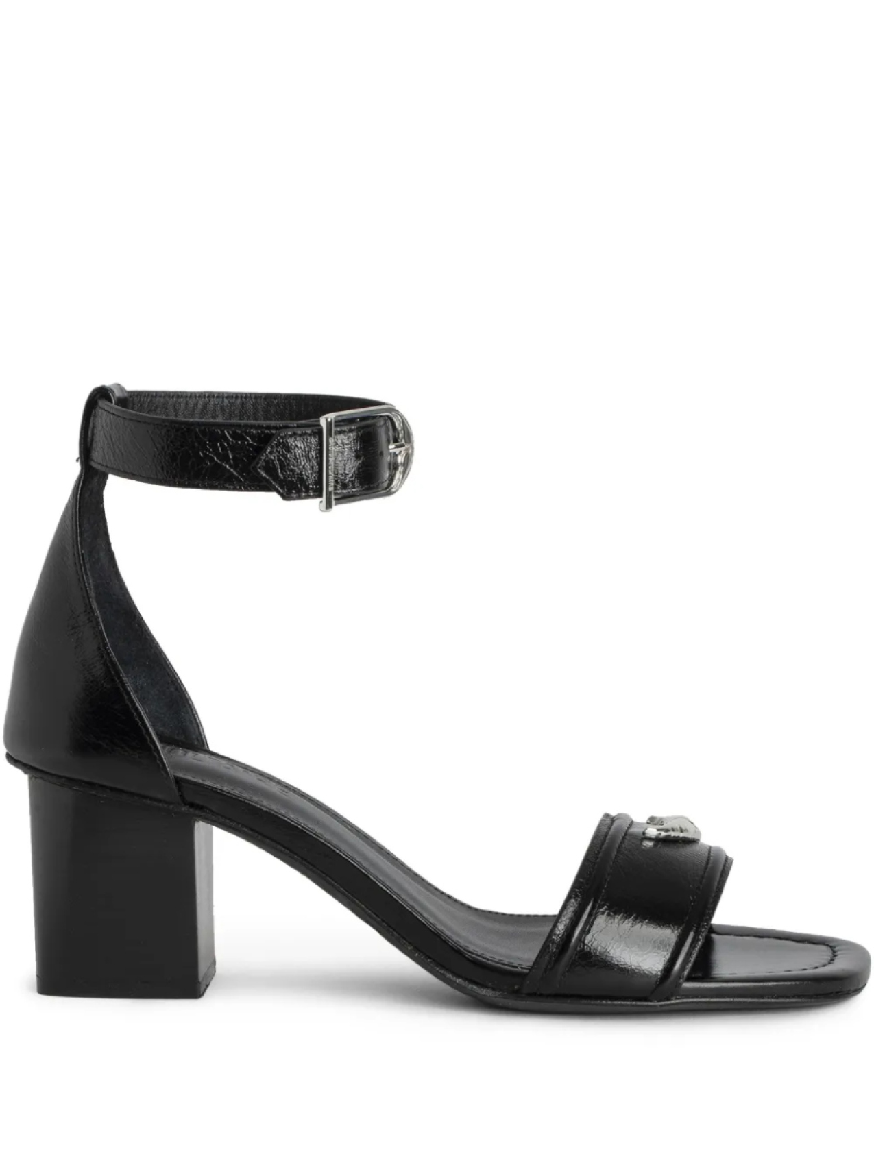 Босоножки Zadig&Voltaire Caprese Wings 63 мм, черный
