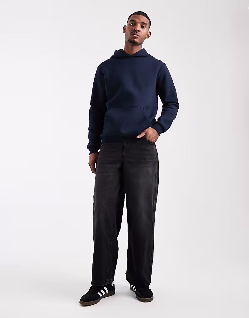 

Свободные джинсы черного цвета Asos Design