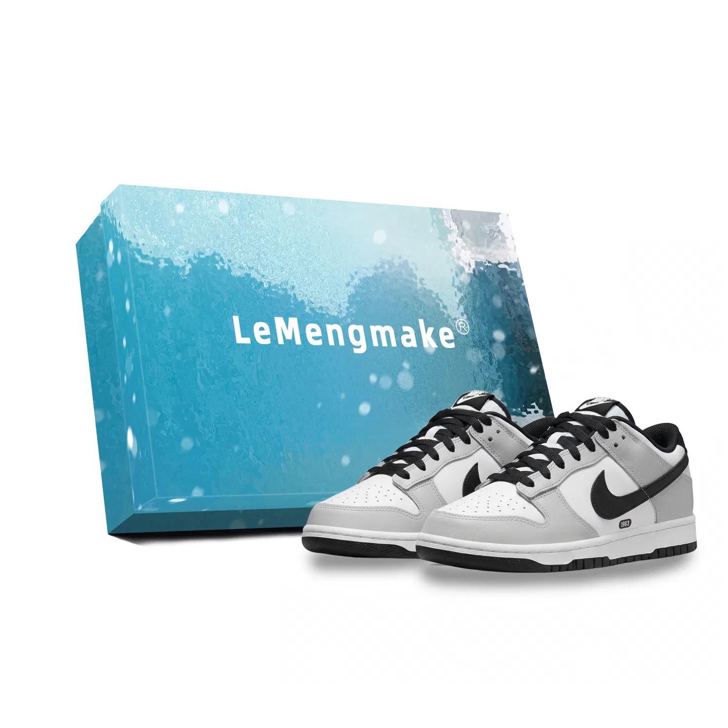 Кроссовки скейтбординговые Nike Dunk Low White