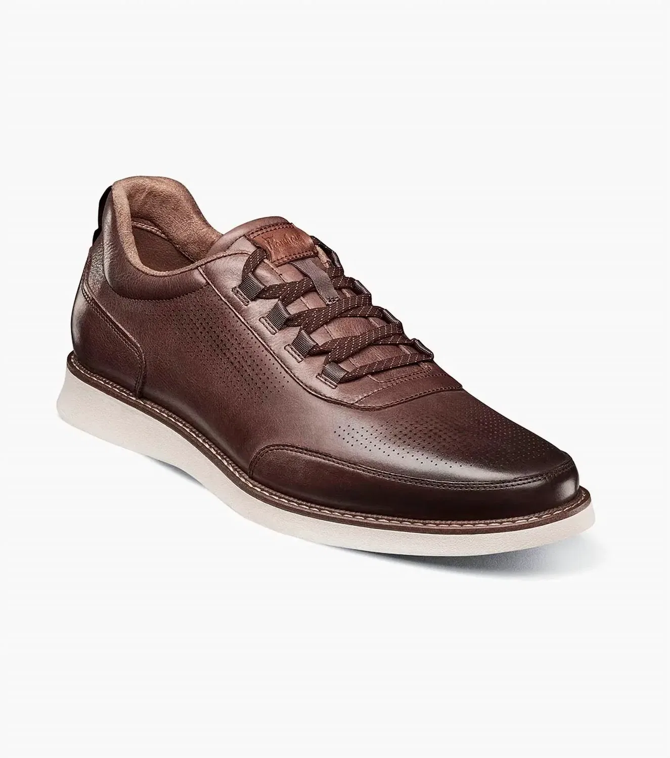 Florsheim Мужские слипоны Launch на эластичных шнурках, коричневого цвета