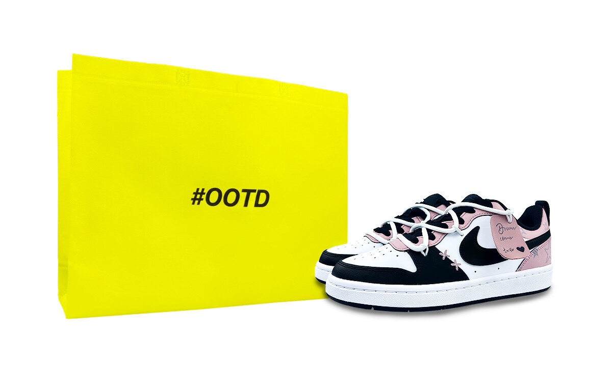 

Кроссовки Nike Court Borough 2 Kids' Skateboarding Shoes Grade School, розовый