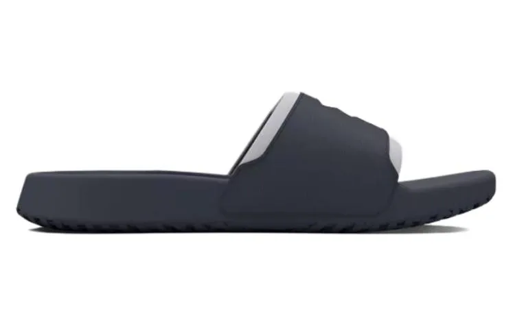 Under Armour Ignite Slide Slippers мужские черно-белые — фото 3