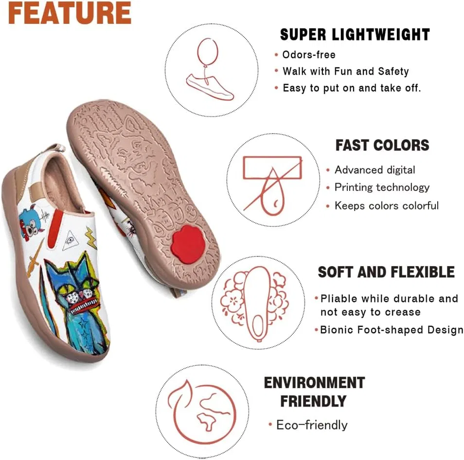 Мокасины повседневные Loafers Basquiat Pattern-02 Solepulse — фото 4