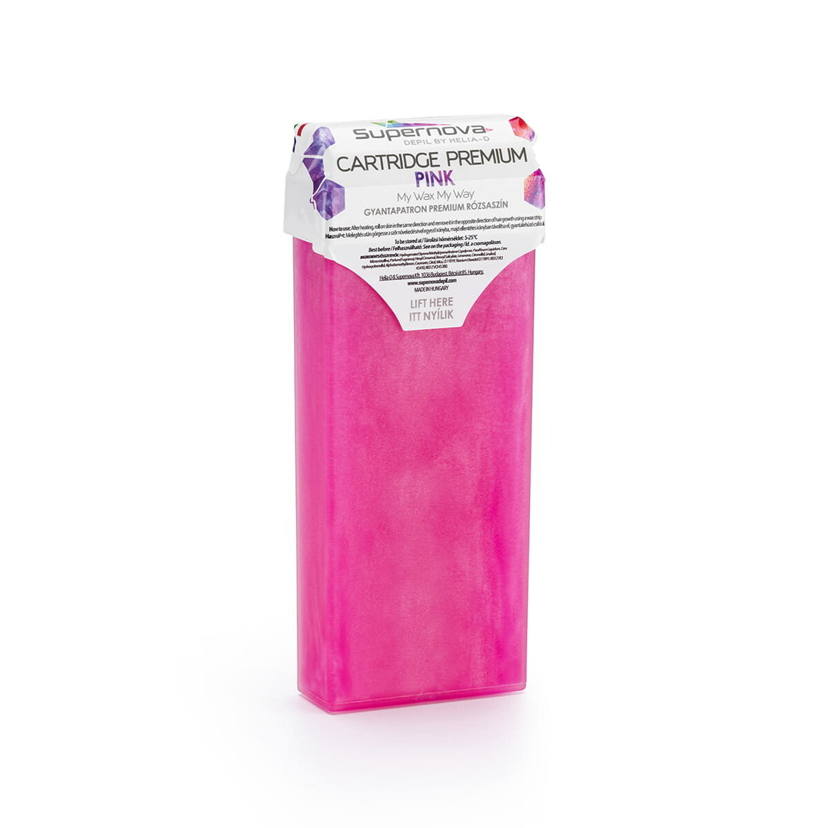

Supernovadepil, Мягкий воск для депиляции в рулонах Premium Pink, 100 мл