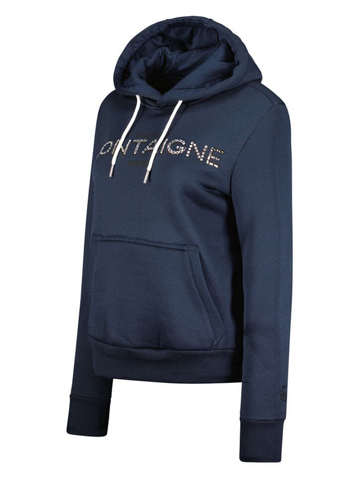 

Толстовка Maison Montaigne Hoodie Gontaigne, темно-синий