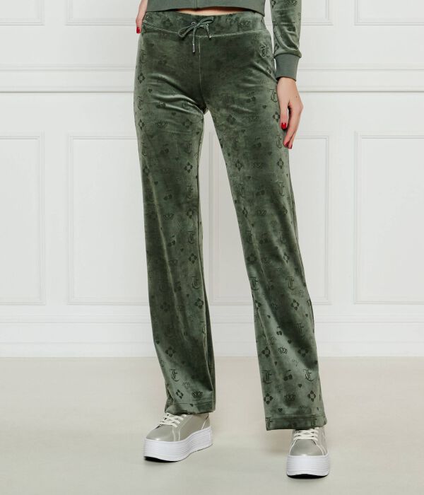

Брюки Лиза Flare fit Juicy Couture, зеленый