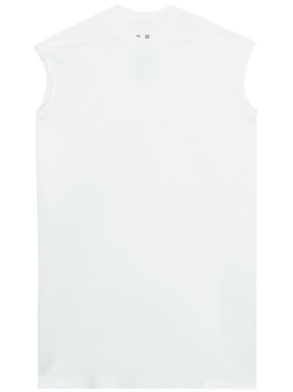 

Топ Spintered Tarp Rick Owens, белый