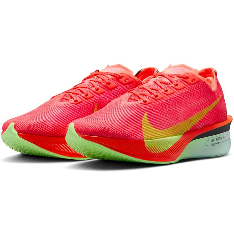 Теннисные туфли для улицы с Zoomx Vaporfly Next% 4 Nike, цвет bright crimson/lime blast-mint foam — фото 4
