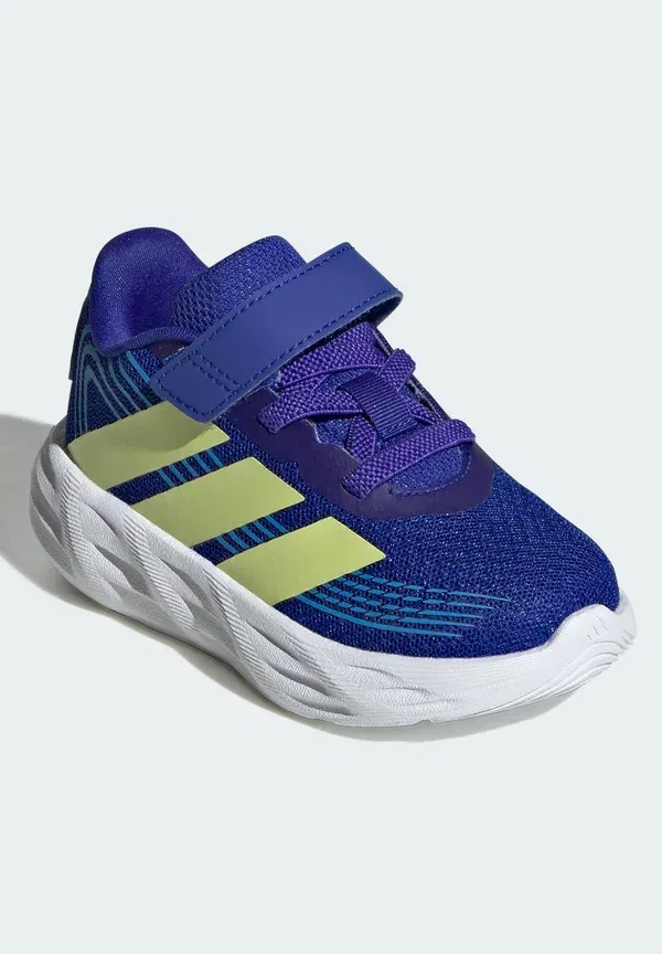 Кроссовки детские Adidas Sportswear Galaxy 8, голубой с лимонным — фото 2