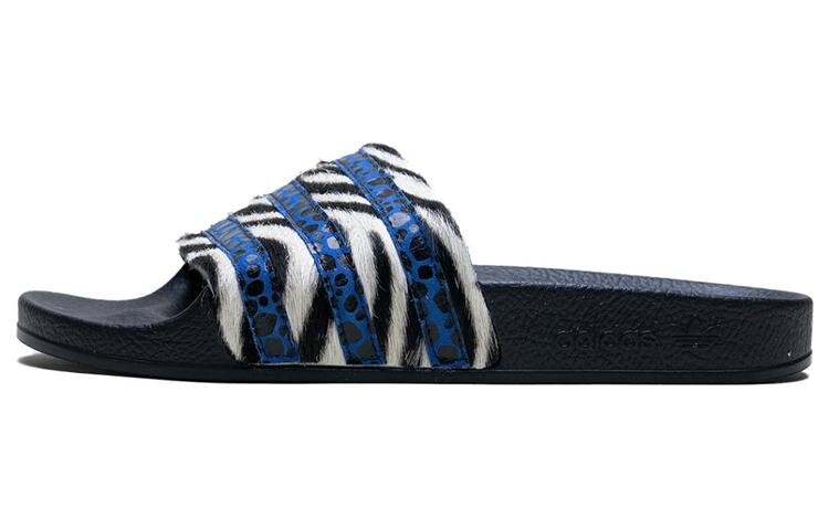 

Шлепанцы и сланцы Adidas Originals Adilette 'Core Black Blue White' Women's