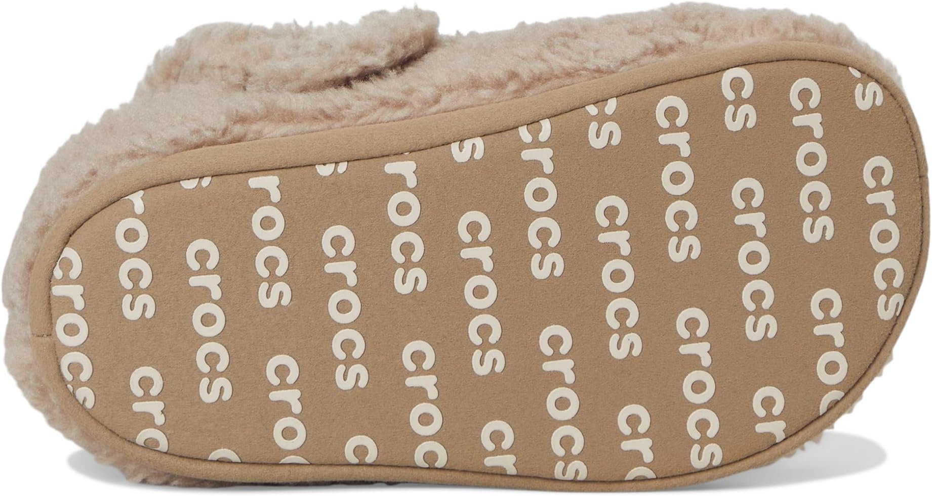 Тапочки Crocs Kids Classic Cozzzy Slippers, цвет Mushroom — фото 3