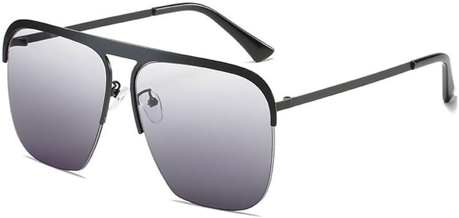 

Роскошные женские солнцезащитные очки, большие солнцезащитные очки для женщин и мужчин, модные очки для путешествий и пляжа, очки с защитой от УФ-излучения UV400 HVTVTLA, Black Grey