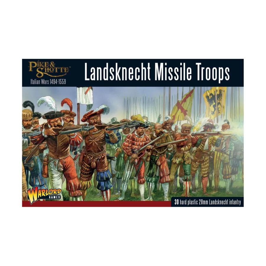 

Ландскнехтские ракетные войска, Pike & Shotte - Italian Wars (28mm)