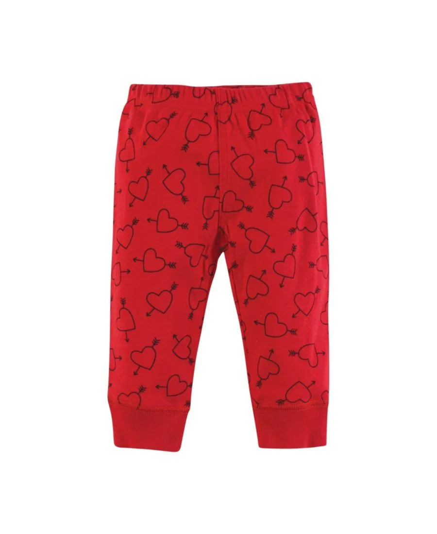 Комплект из двух боди и подходящих по цвету брюк Hudson Baby, Cutest Valentine — фото 4