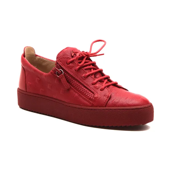 

Кожаная спортивная обувь Giuseppe Zanotti, красный