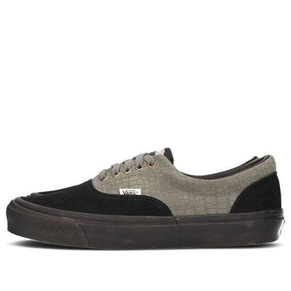

Кроссовки wtaps x era lx 'black croc' Vans, черный