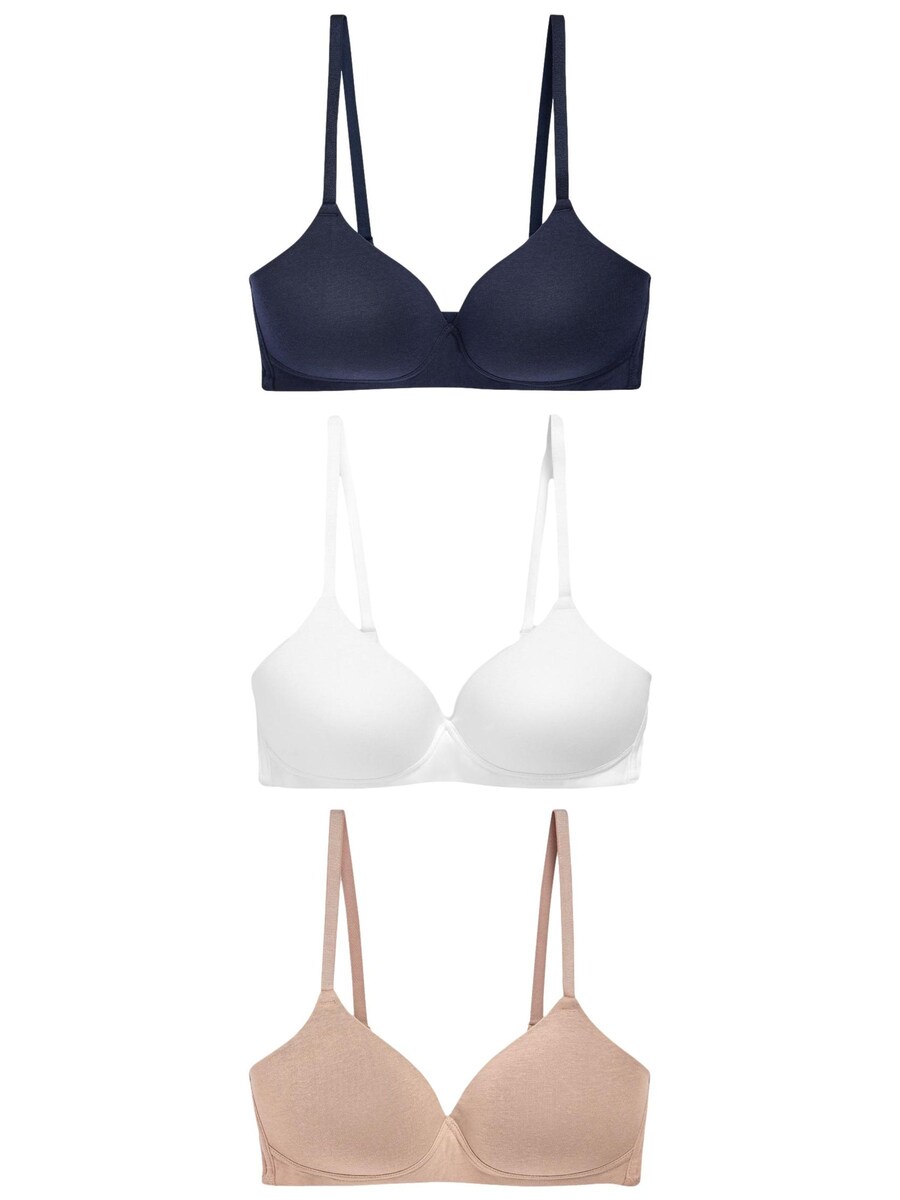 

Бюстгальтер-футболка Next, цвет Beige/Navy/White