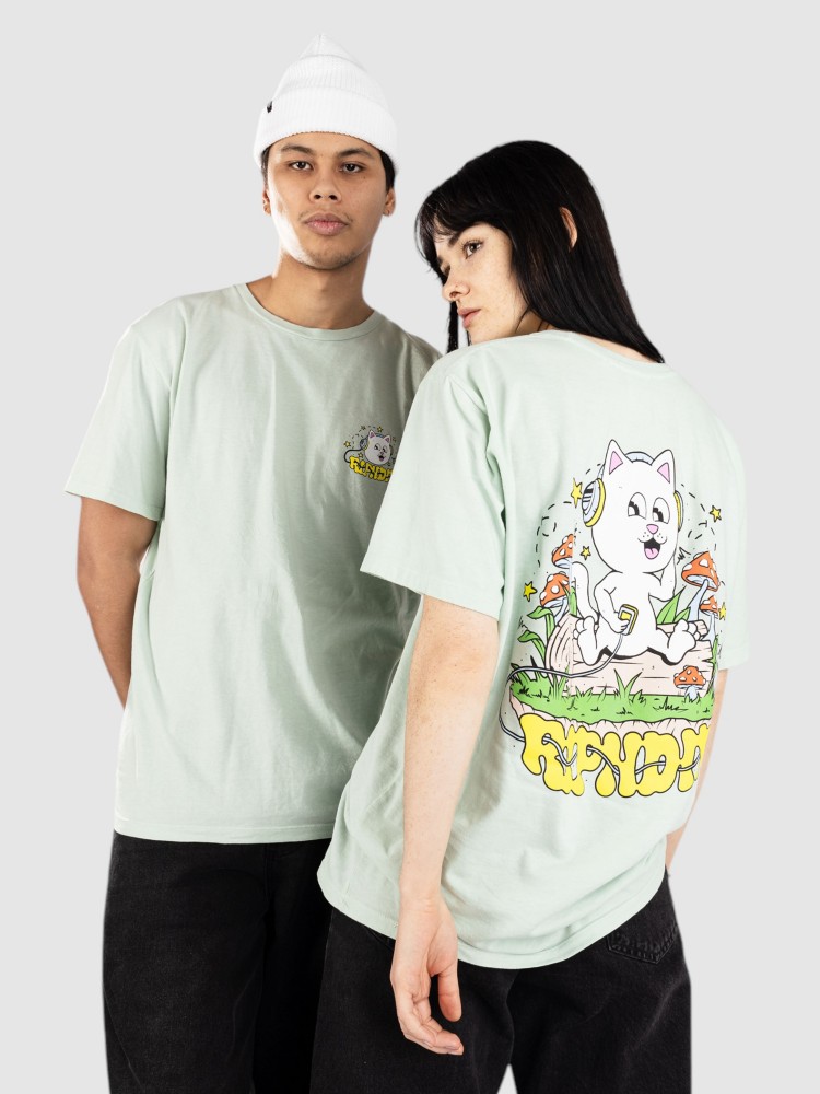 

Футболка RIPNDIP Shroom Song T-Shirt, sage, Зеленый, Футболка RIPNDIP Shroom Song T-Shirt, sage