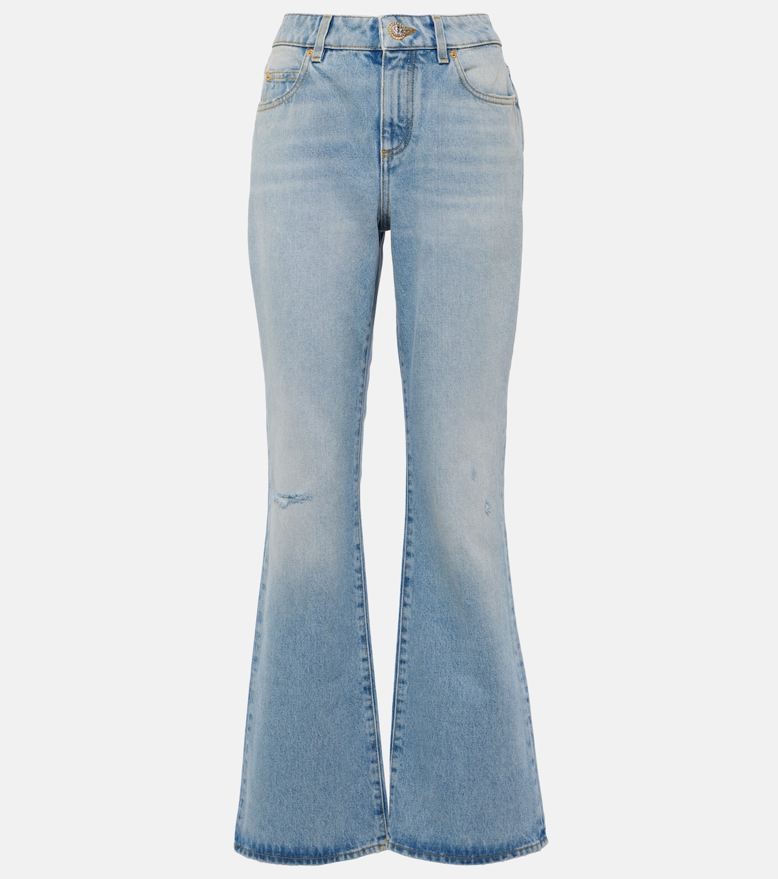 

Расклешенные джинсы Balmain, Bleu Jeans