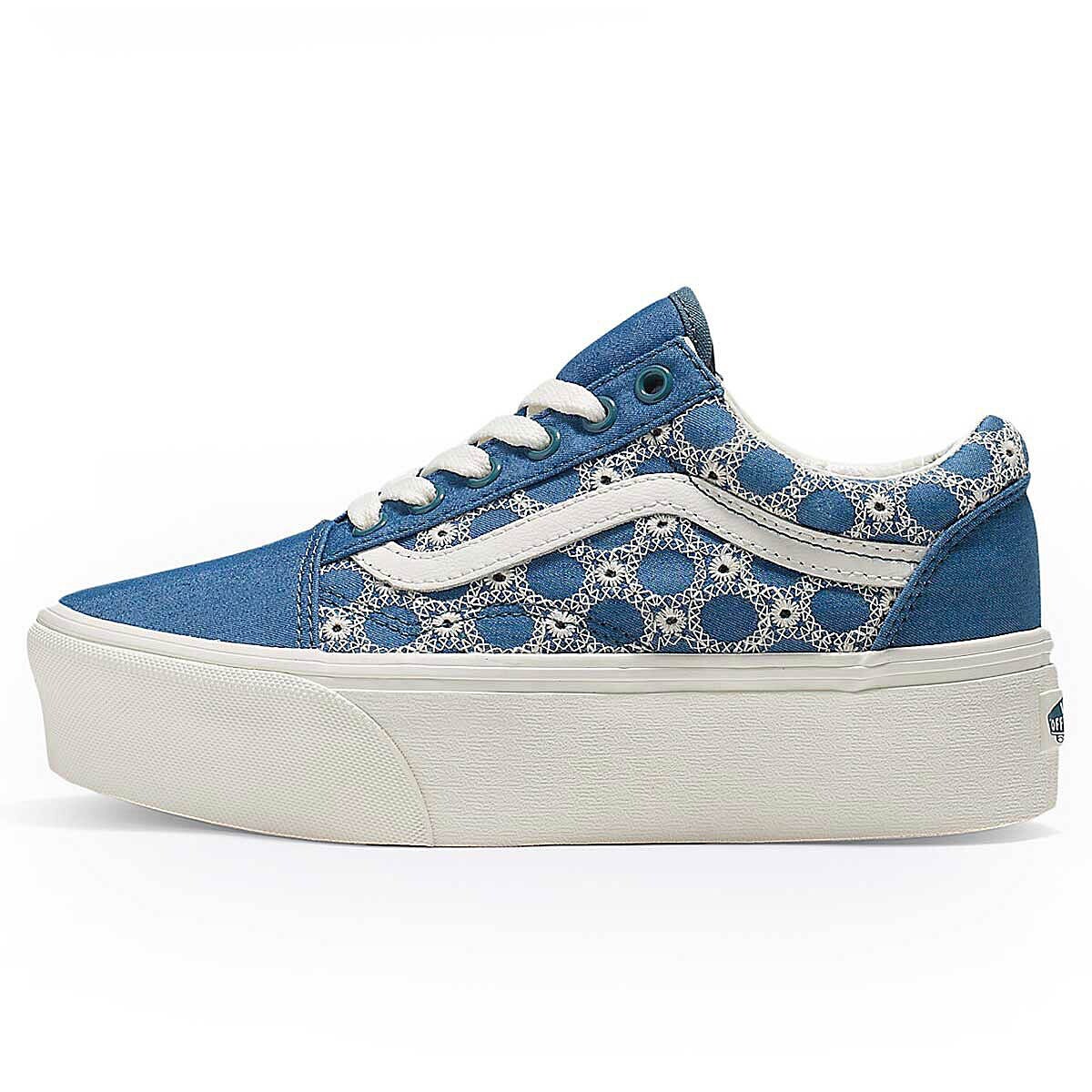 Кроссовки OLD SKOOL Vans, цвет Grün/Reinweiß