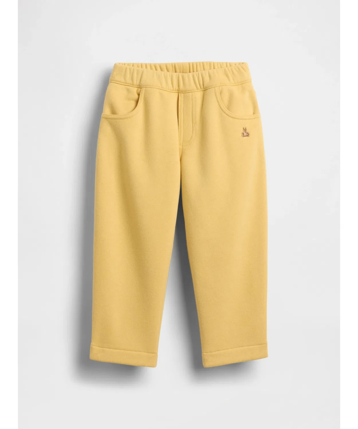 Джоггеры для малышей Gap Vintage Soft Barrel Jogger, жёлтые