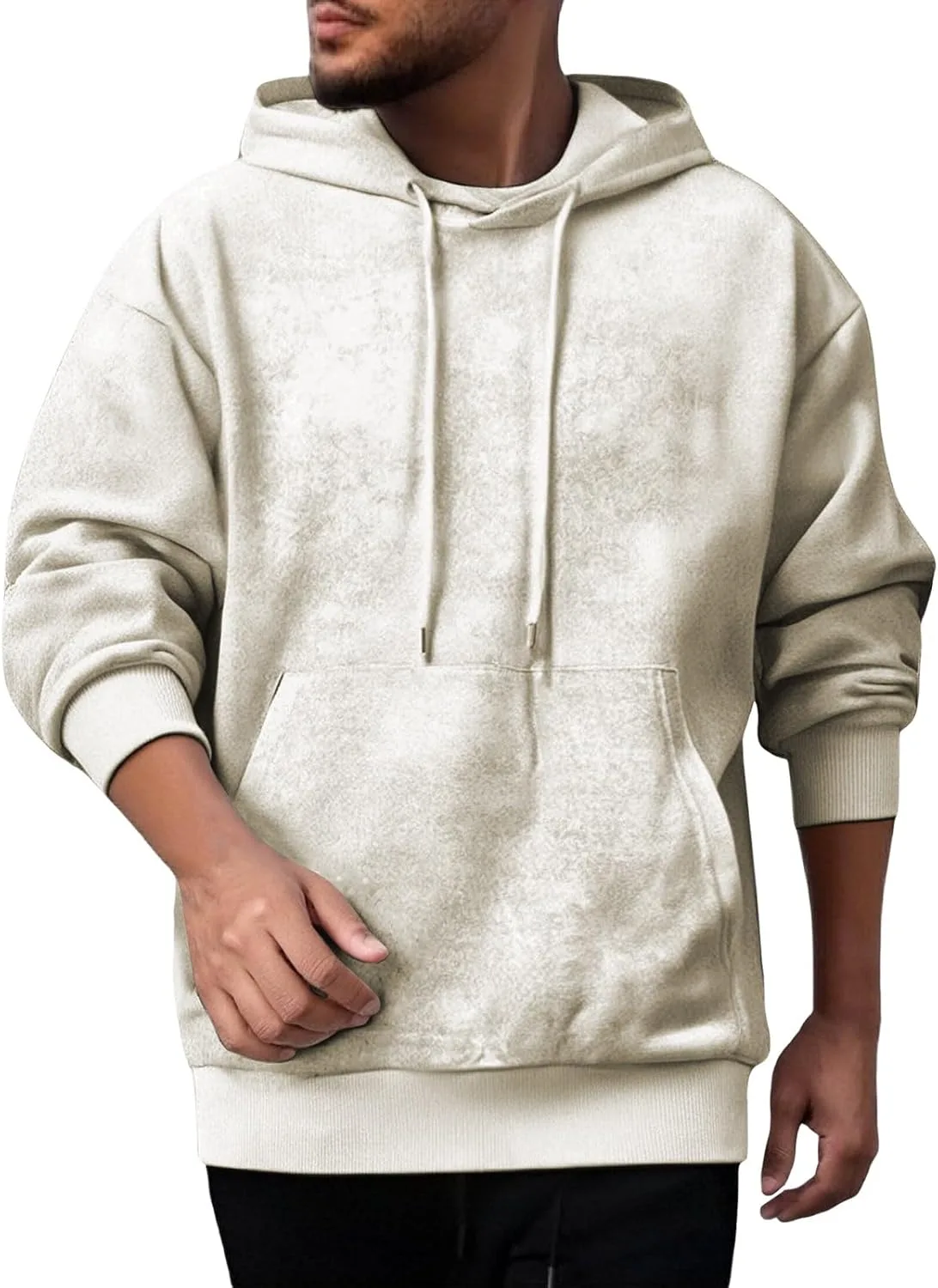 

Мужской худи Big and Tall с капюшоном и карманом-кенгуру