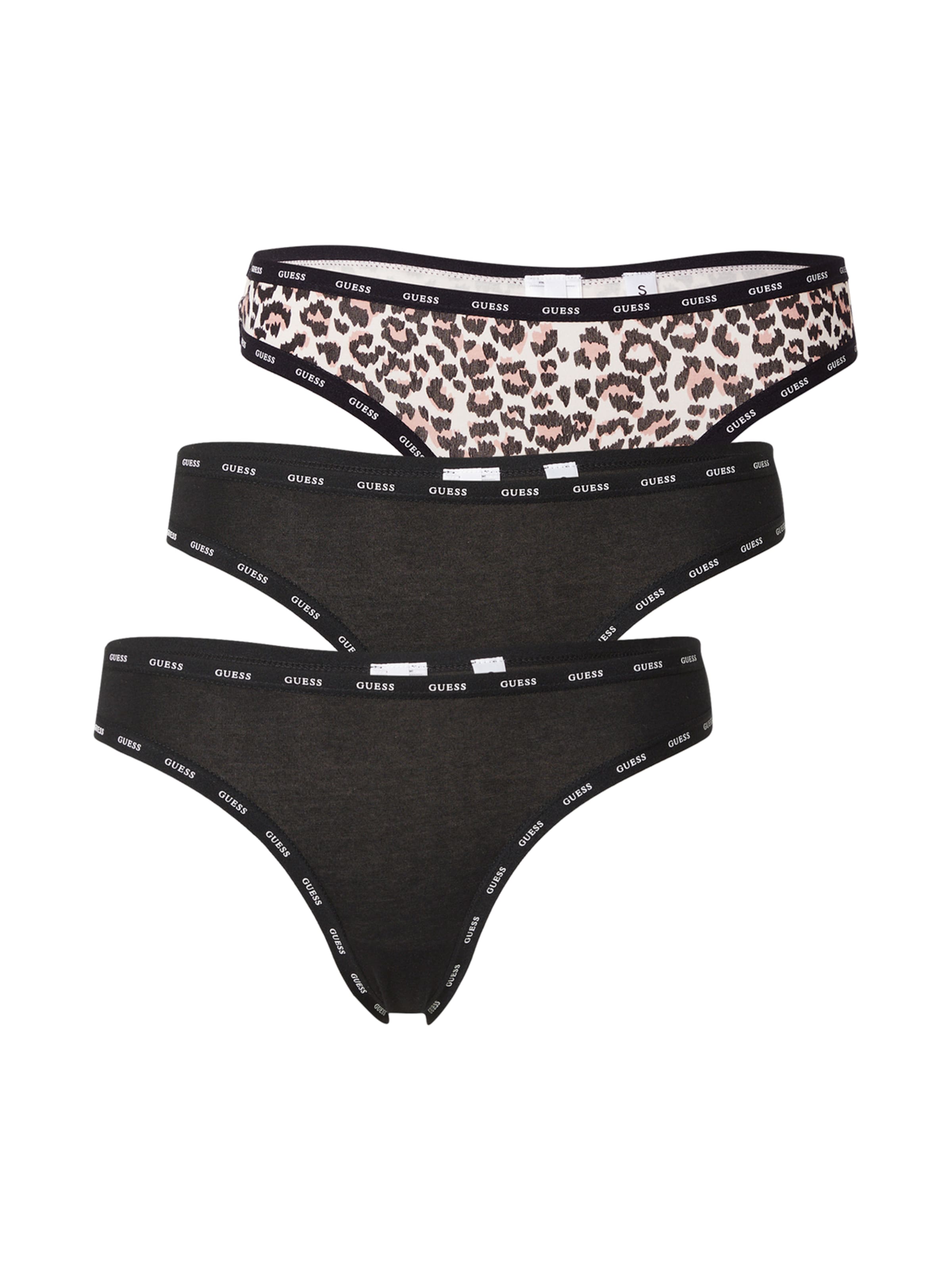 

GUESS Стринги черные, белые