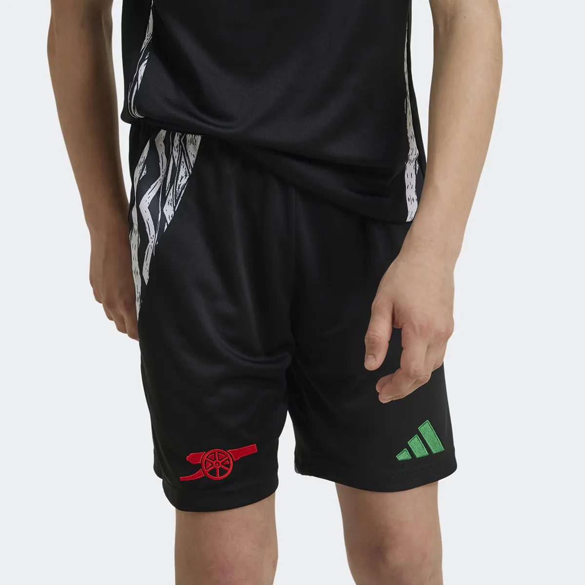 

Arsenal FC 2nd Kit 2024-2025 детские шорты aDIADS adidas, чёрный