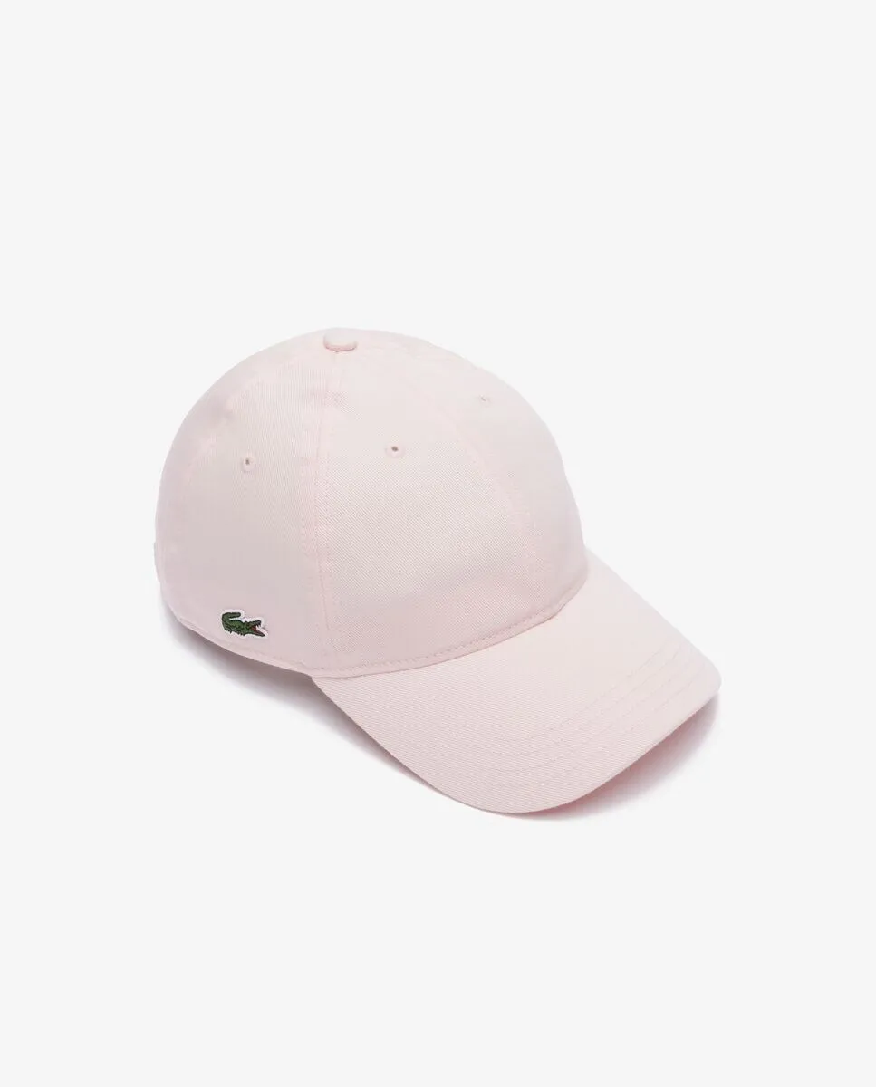 

Кепка унисекс из хлопкового твила Lacoste, розовый