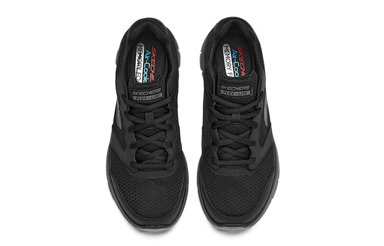 Кроссовки Skechers Flex Advantage 4.0 Lifestyle Shoes Men Low-top Black, черный — фото 4