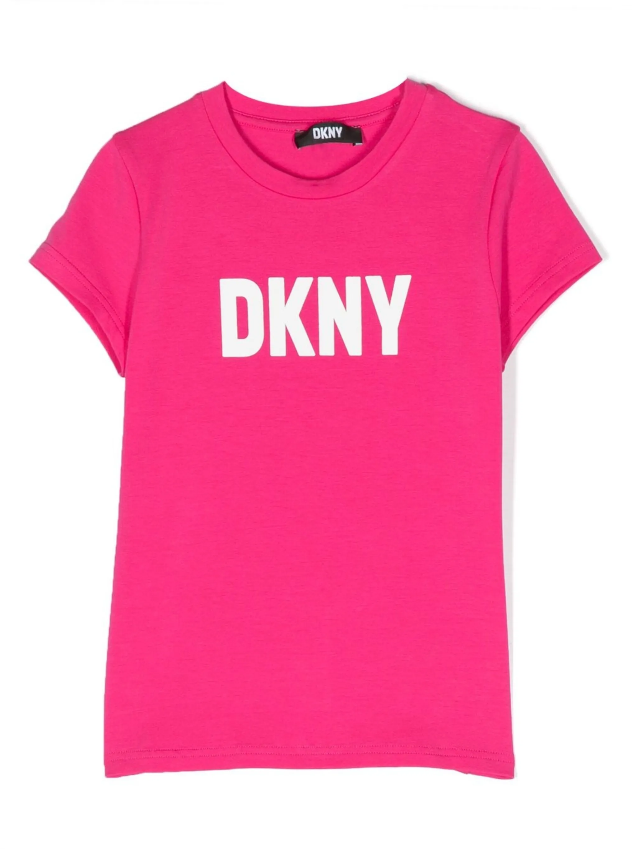 

Футболка с логотипом Dkny Kids, розовый