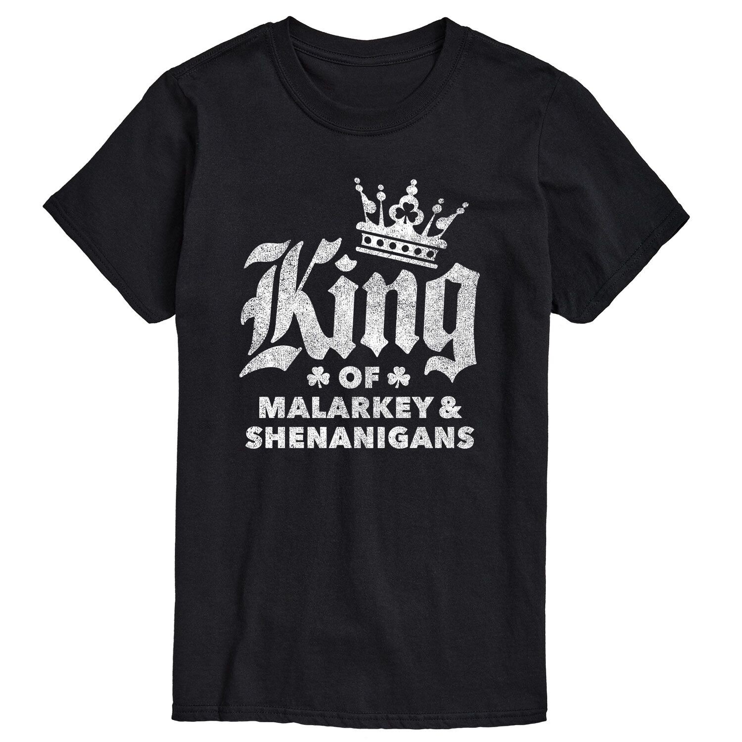 

Мужская футболка King Malarkey Shenanigans Licensed Character