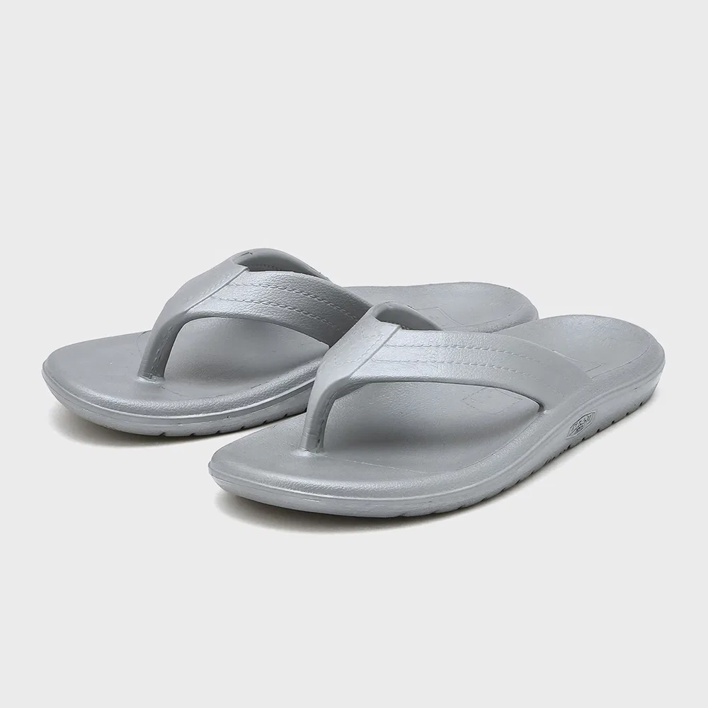 Унисекс серебряные шлёпанцы EVA Y от Island Slipper