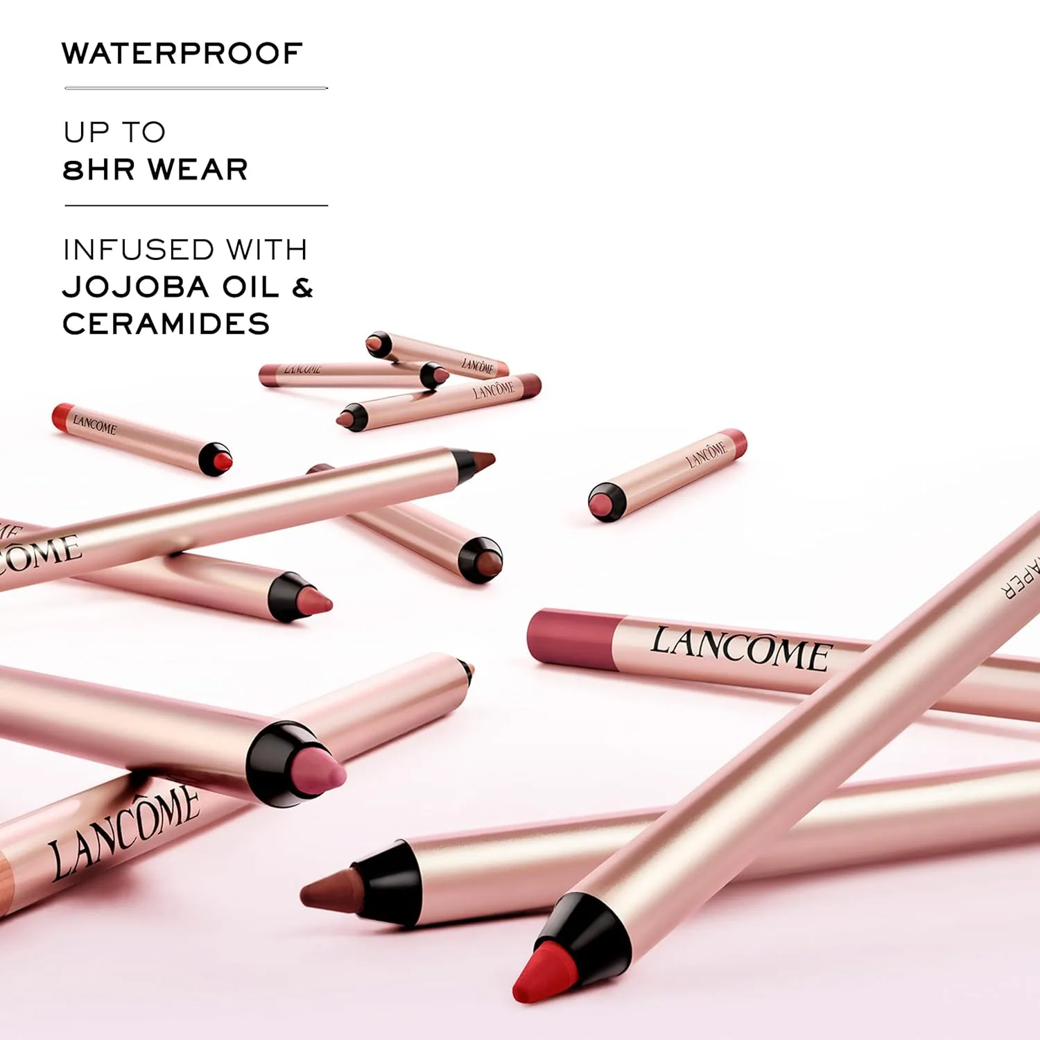 Лайнер для губ Lancôme Lip Idôle Lip Shaper Creamy Matte Waterproof, водостойкий до 8 часов, с церамидами и маслом жожоба, Shade 033: Idôle Nude — фото 2