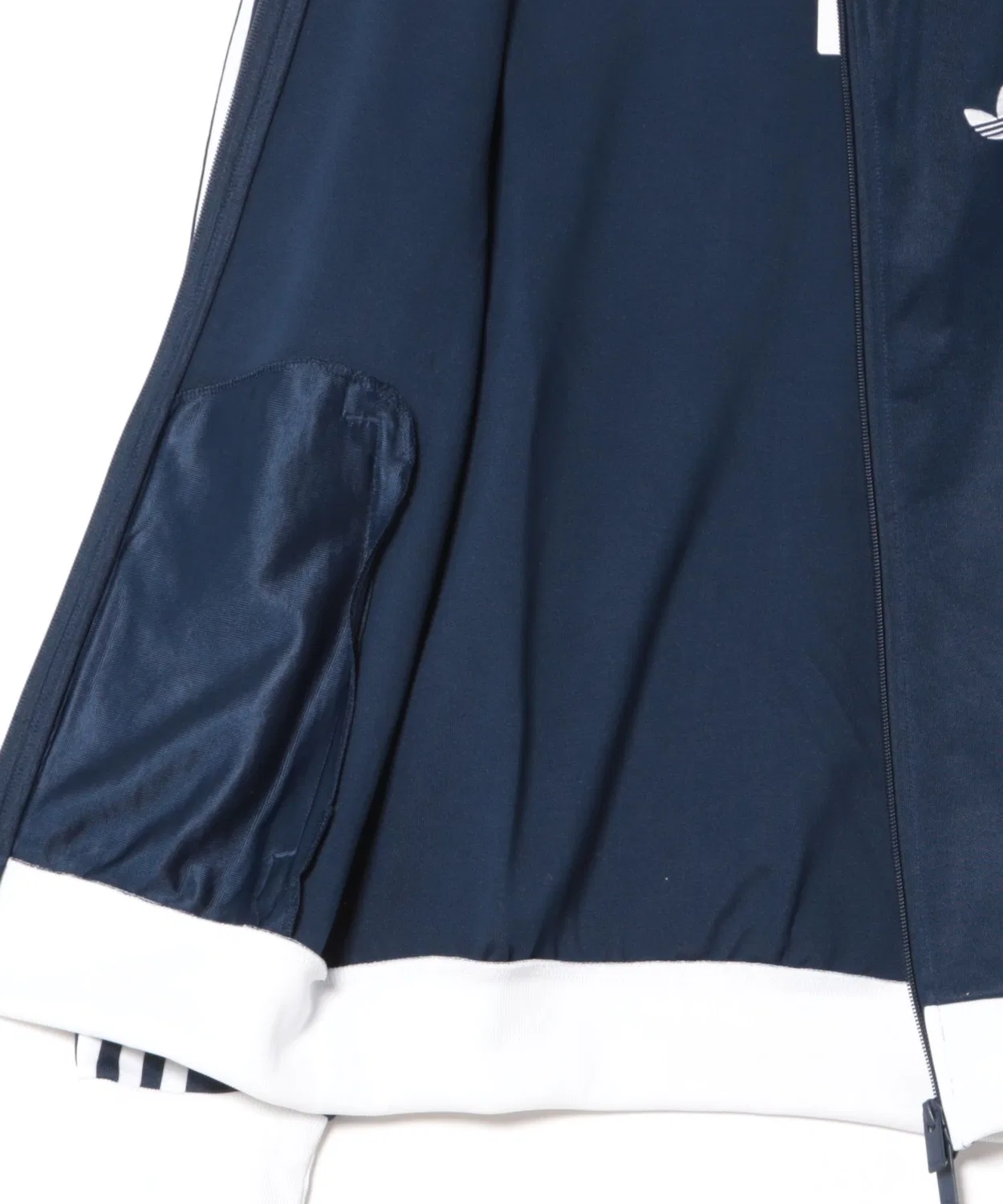 Куртка-трек топ adidas Originals U Classic, синяя — фото 3