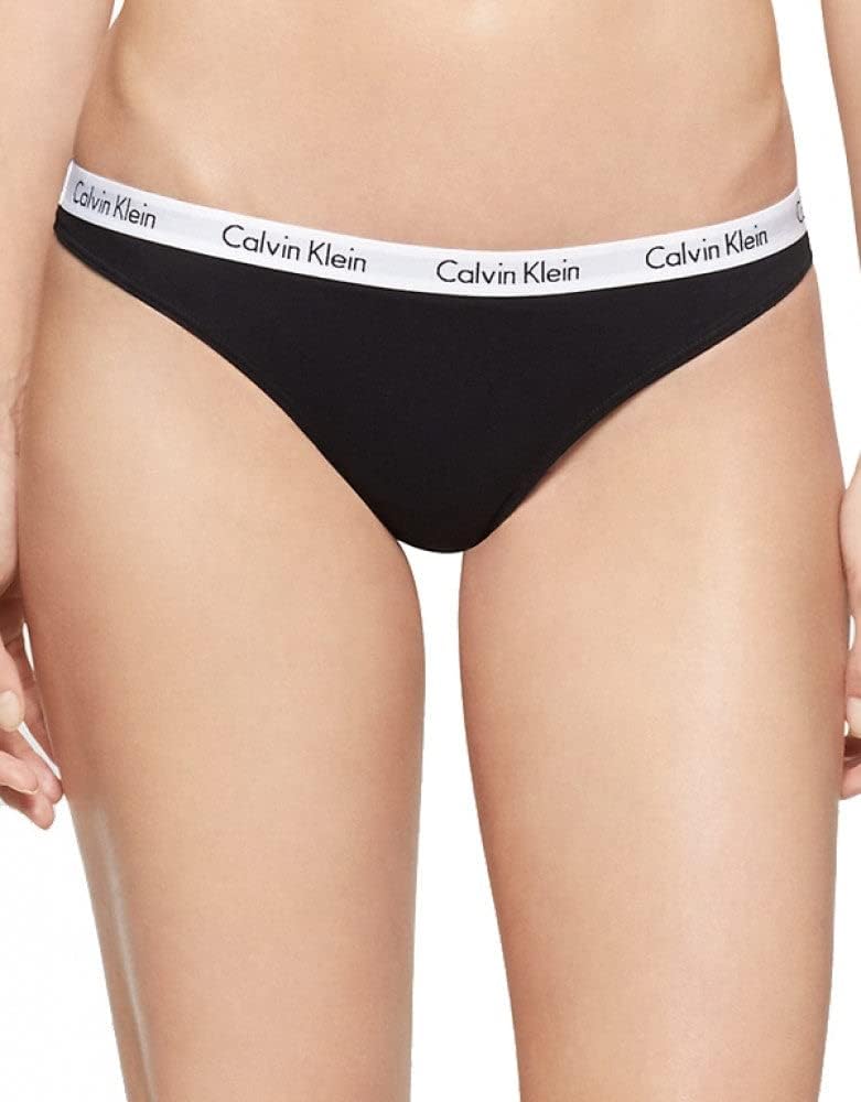 

Женские трусики-стринги Calvin Klein Carousel Logo из хлопка и эластичного хлопка, упаковка, Black / White / Grey