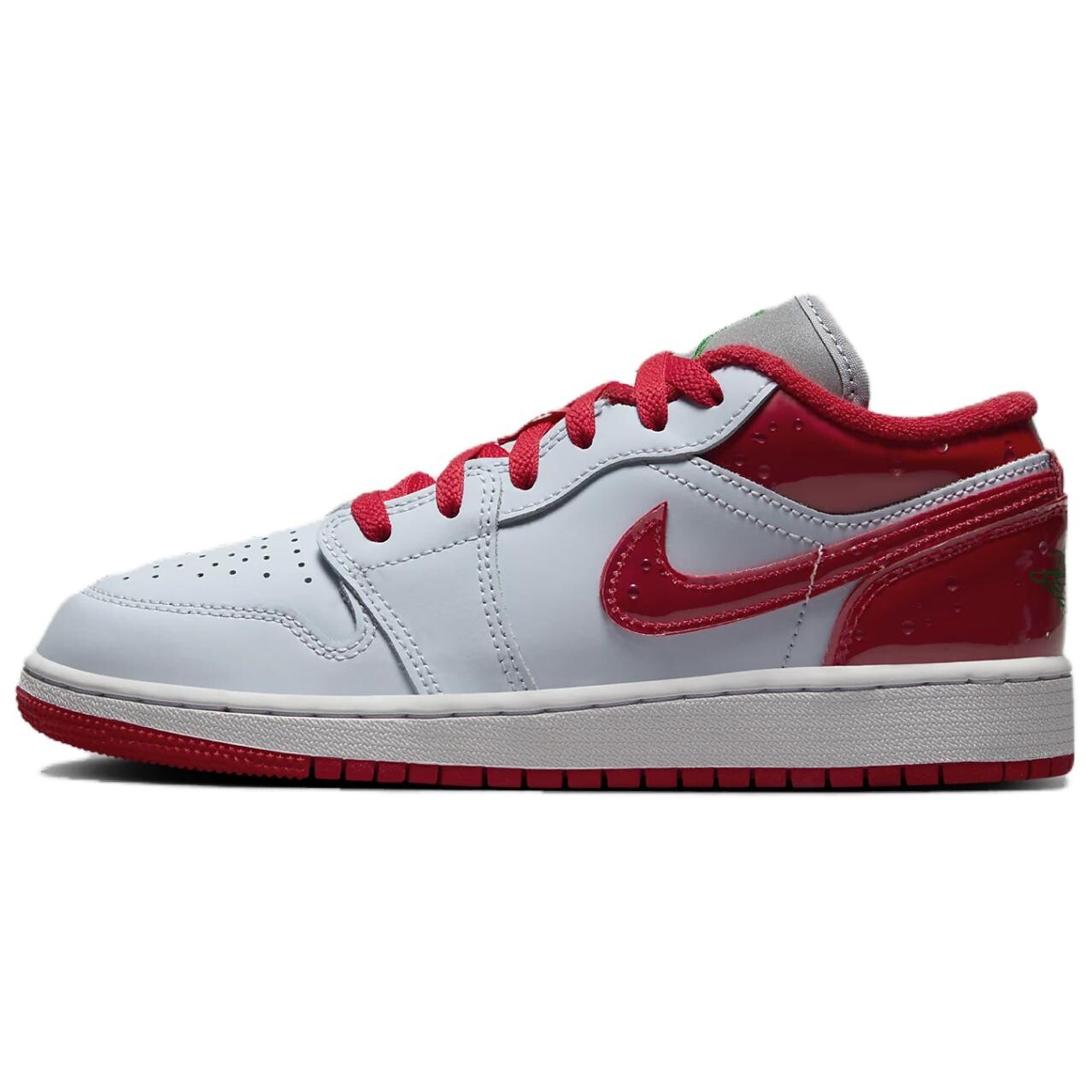 

Кроссовки Jordan 1 Low SE Gatorade Pack Red GS, белый/красный